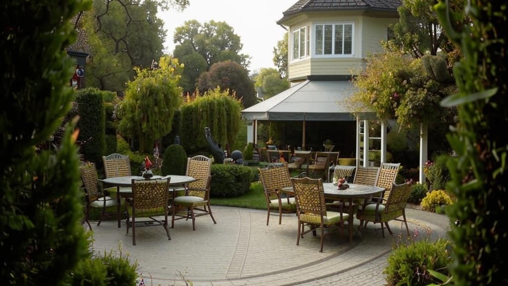 Создание стильного патио в европейском стиле: секреты удачного преображения дачного участка